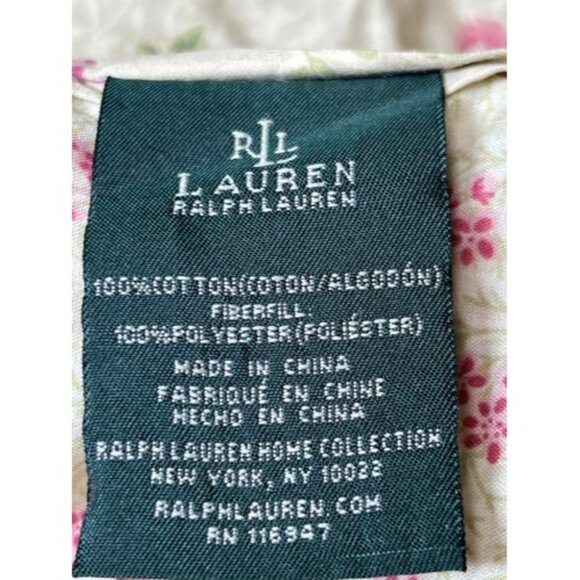 RALPH LAUREN Floral cottage QUEEN COMFORTER. Reversible, Shabby Chic, Country - Picture 10 of 11